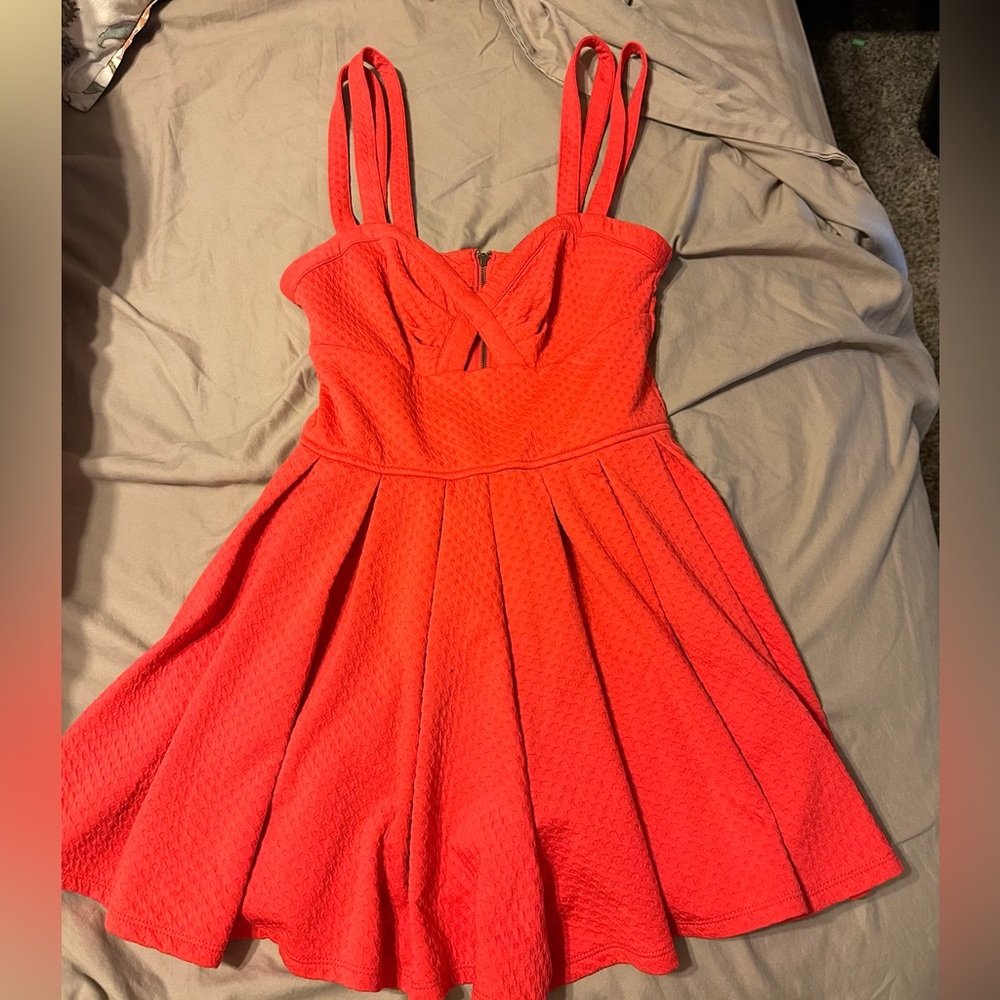 Cute red romper